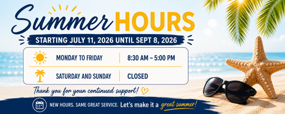 Summer Hours